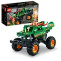 Lego Technic Monster Jam Dragon Monster Truck Spielzeug für Jungen und Mädchen, 2-in-1-Rennautospielzeug für Off-Road-Stunts, Kinder-Geburtstagsgeschenkidee, tolle Aktivität für Kinder, 42149