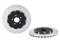 BREMBO Bremsscheibe 09947723 365mm 34mm für Audi