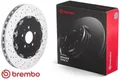 2x Bremsscheibe Brembo 09.9477.23 2 Bremsscheiben Vorderachse Vorne für Audi