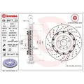 2x Bremsscheibe BREMBO 09.9477.23 passend für AUDI