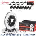 Brembo Bremsscheiben + Bremsbeläge VORNE A4 B7 8EC RS4 quattro + Avant 8ED 8HE