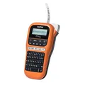 brother P-touch E110 Beschriftungsgerät schwarz, orange