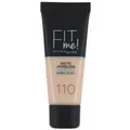 Maybelline New York Fit Me Liquid Foundation 110 Porcelain Normal To Oily30ml
