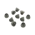 20x EWANTO offener Dome / Schirmchen aus Silikon für Hörgeräte Größe S (5 mm)