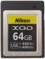 Nikon XQD Professional Speicherkarte 64 GB (bis zu 440 MB/s Lesen)