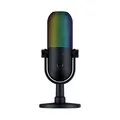 RAZER Seiren V3 Chroma Schwarz - RGB USB Mikrofon mit Tap-to-Mute-Funktion