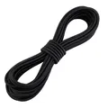 3 mm x 5 m Schwarz Gummiseil,Hochwertig Gummiband Gummizug Rund Hochelastisch Elastisch für DIY Zelt Rucksack Schaukeln Wäscheleinen Camping Schnürsenkel Stoffe Armbänder Halsketten