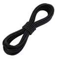 3 mm x 5 m Schwarz Gummiseil,Hochwertig Gummiband Gummizug Rund Hochelastisch...