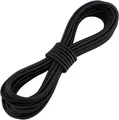 3 mm x 5 m Schwarz Gummiseil,Hochwertig Gummiband Gummizug Rund Hochelastisch