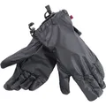 Dainese Regen Überzieh Handschuhe, schwarz, Größe XS für Männer