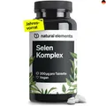 Selen Komplex – 365 Tabletten mit je 200µg – Komplex aus Natriumselenit und Sele