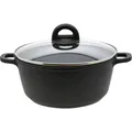 ELO Basic Black Aluguss Topf m.D.24cm Dur Select 89124 (Aluminiumguss, 24 x 11.50 cm) (89124)