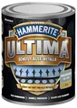 Hammerite Ultima Matt, Metallschutzlack, Hochwertiger Schutzlack für alle Metalle im Außenbereich, Verkehrsgrau RAL 7042, 750 ml