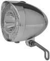 Union Scheinwerfer 4915 Fahrradlicht Beleuchtung Batterie chrom inkl. Halter