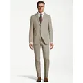 SteffenKlein Anzug SLIM FIT (2-tlg) beige|grau 50