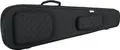 Shaman EBBT-2122BK E-Bass Tasche - Dick gepolsterter Gigbag für E-Bässe - Verstellbare Halsstütze mit Klettsicherung - Gepolsterte Außentaschen - Extra Tablet-Fach - Versenkbare Rucksackgarnitur