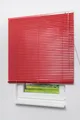 LYSEL® Jalousie Alu 25mm Rot, HxB 160x140cm