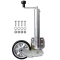500kg Automatik Schwerlast Stützrad TD60V 200x50 für PKW Anhänger mit Anbausatz
