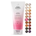 FOUR REASONS Farbmaske – Rosenrosa – (27 Farben) Tönungsbehandlung, farbgebende Spülung, tonisiert und verbessert farbbehandeltes Haar – semipermanente Haarfarbe, 200 ml