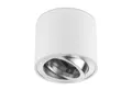 Sweet LED Aufbauleuchte flach & schwenkbar – Deckenspot Aluminium 230V, LED-Modul geeignet, schwenkbar, ohne Leuchtmittel, Aufbaustrahler LED, Aufbauspot, Deckenstrahler