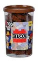 SIMBA Konstruktionsspielzeug Blox 100 Teile 8er braun 104114543 Spielbausteine
