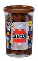 Androni 104114543 - Blox 100 braune 8er Steine in Dose - Neu