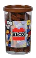 Simba Konstruktionsspielzeug Bausteine Blox 100 Teile 8er braun 104114543