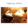 Das coole Dekolicht als Piano in schwarz