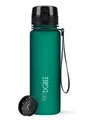 720°DGREE Trinkflasche Trinkflasche uberBottle softTouch mit Sieb emerald green 0,5l