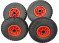 Frosal Ersatzrad FROSAL Ersatzrad - PU Rad Nabe 25mm/75mm pannensicher (4 St)