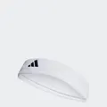 adidas Unisex Tennis Headband Hairband, White/Black, M