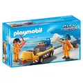 PLAYMOBIL City Action 5396 Flugzeugschlepper mit Fluglotsen, Ab 4 Jahren