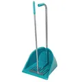 KERBL Mistboy aquamarin (Höhe 75 cm, Mistkratzer für die Reinigung von Pferdeboxen / Transporter / Paddock, Bollensammler, Stallboy) ‎328040