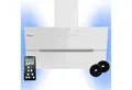 KKT KOLBE Wandhaube Dunstabzugshaube 90cm ECCO9005WM RGBW Ambientebeleuchtung Dunstabzugshaube 90cm ECCO9005WM RGBW Ambientebeleuchtung, Kopffrei / 90cm / Smarte WiFi-App / Weiß / Glas / Schräghaube
