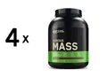 4 x Optimum Nutrition Serious Mass (6lbs) Chocolate (20,17 EUR/kg)