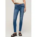 Pepe Jeans Skinny-fit-Jeans SOHO im 5-Pocket-Stil mit 1-Knopf Bund und Stretch-Anteil blau 29