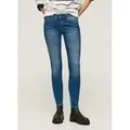 Pepe Jeans für Damen. PL204174Z63 Jeans Soho Blau (29/28), Lässig, Baumwolle