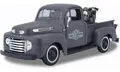 Maisto Ford F1 Pick Up 48 Harley WLA Flathead 42 schwarz Maßstab 1:24 Modell