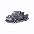 Maisto 2043053 32185 WLA Flathead -1942 + Ford F1 Pickup -1948 Transporter 1:24,