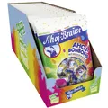 Frigeo Ahoj-Brause Bonbons mit Brause-Pulver – Frucht-Bonbons mit prickelnder Füllung, Brause-Bonbons in vier süß-sauren Geschmacksrichtungen, vegan, im Vorrats-Pack, 15 x 150 g