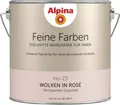 Alpina Feine Farben Wandfarbe No. 23 Wolken in Rosê - verträumtes graurosé 2,5 L