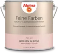Wandfarbe in romantischem Rosé ALPINA Feine Farben Wolken in Rosé 2,5L