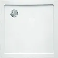 Sanotechnik Duschwanne Extraflach SMC Viertelkreis 90 cm x 90 cm Weiß