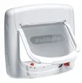 PetSafe Magnetische Katzenklappe 4 Verschlussoptionen Staywell Deluxe weiß K400