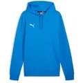 PUMA Kapuzensweatshirt TEAMGOAL CASUALS HOODY mit Kapuze, Rundhalsausschnitt, Regular Fit, mit Kängurutasche blau S (44/46)