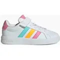 Adidas Grand Court  3.0 El C Sneaker Weiß, Kinder, Größe: 35 - Adidas Grand Court  3.0 El C Sneaker Weiß, Kinder, Größe: 35 - woman - Weiss