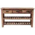 Konsolentisch Rami 130x76x35 aus indischem Sheesham-Massivholz