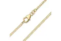 Materia Goldkette Damen Panzerkette Echtgold 1,6mm K84, 333 Gelbgold