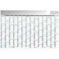 Geiger Plakatkalender Horizont L, Jahr 2025, Jahresplaner, 14 Monate, 102 x 68cm (B1)