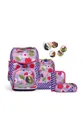ergobag Schulranzen cubo Set (5-tlg., 5-teiliges Set), größenverstellbares Rückensystem